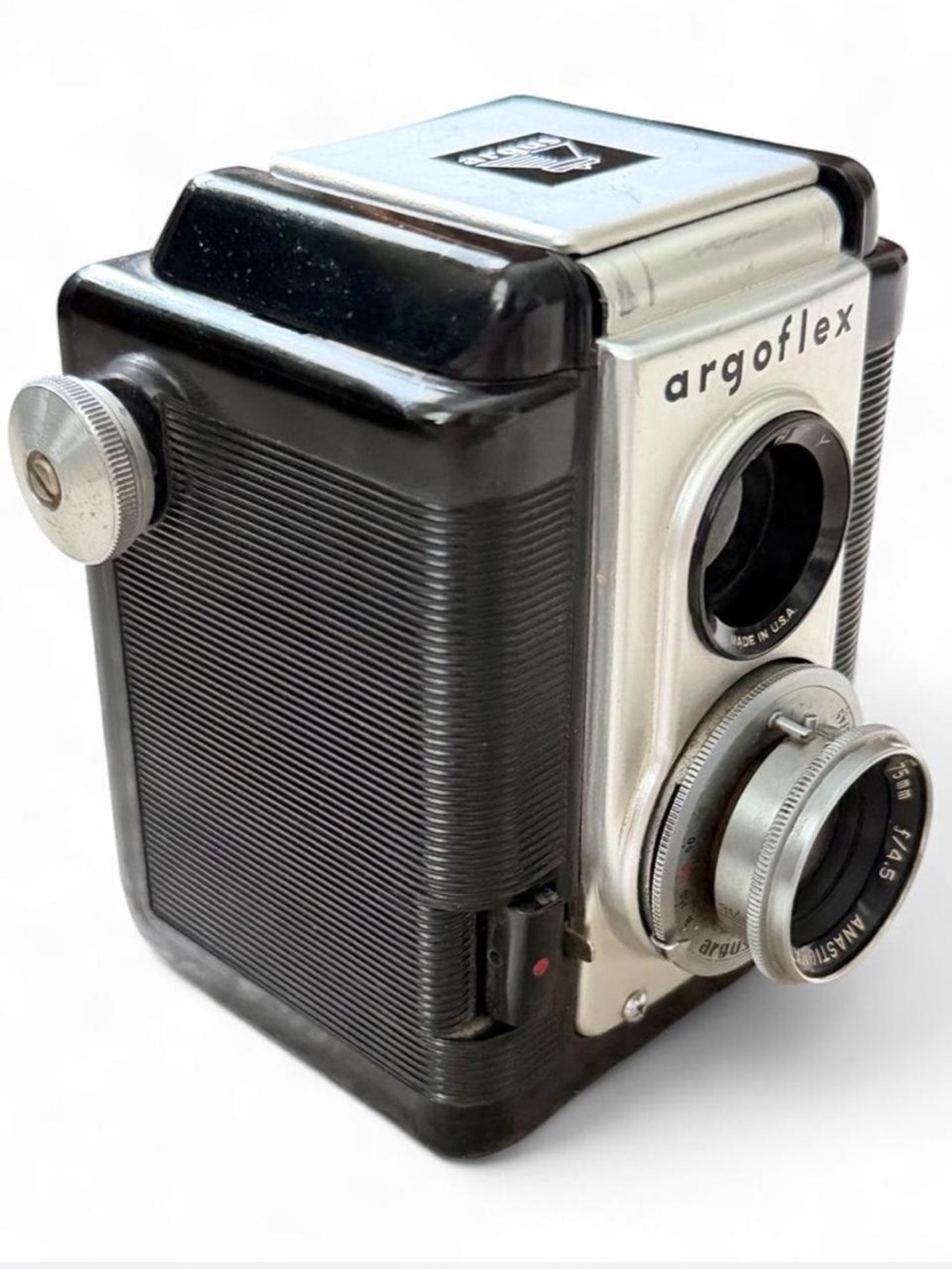 Vintage Argoflex Forty Varex 75mm f/4.5 Anastigmat TLR Film Camera – Made in USA